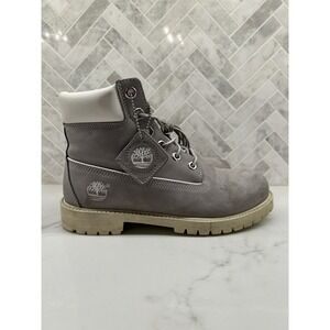 Timberland Premium 6" 6 Inch Waterproof Boots 19915 Grey Mens Size 6 M 6M